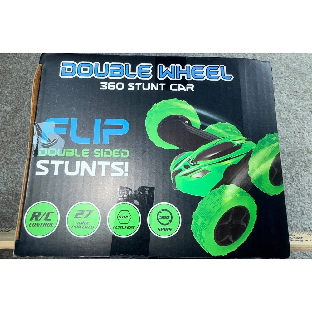 Double Sided Flip Stunt Car 360 Spins Extreme Tumbling Remote 27MHz